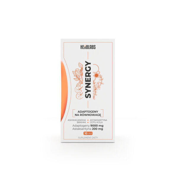 HerbLabs Synergy – Ashwagandha, Gotu Kola, Brahmi i astaksantyna w naturalnym suplemencie