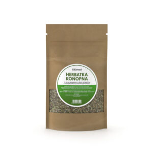 CBDmed herbata konopna 50 g – naturalna mieszanka z suszonych liści i kwiatów konopi