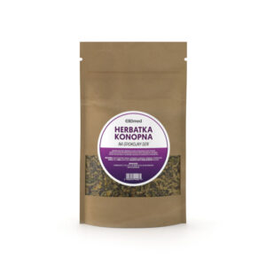 CBDmed herbata konopna 50 g – naturalna mieszanka z suszonych liści i kwiatów konopi