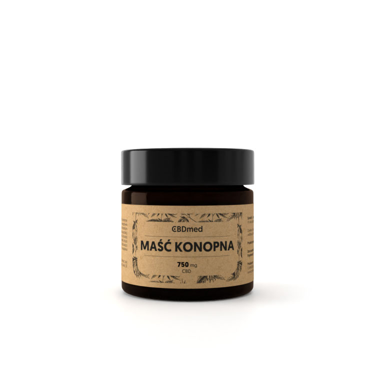 Maść konopna CBDmed 750 mg CBD – naturalna maść z kannabidiolem