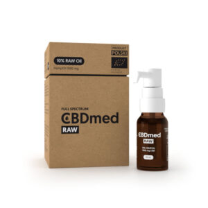 CBDmed Olejek konopny RAW 10% – pełne spektrum kannabinoidów: CBD, CBDA, CBG, CBC
