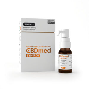 CBDmed Synergy – Ashwagandha, Gotu Kola, Brahmi i astaksantyna w naturalnym suplemencie