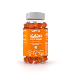 CBDmed – żelki Full Spectrum z 500 mg CBD, 50 sztuk w opakowaniu