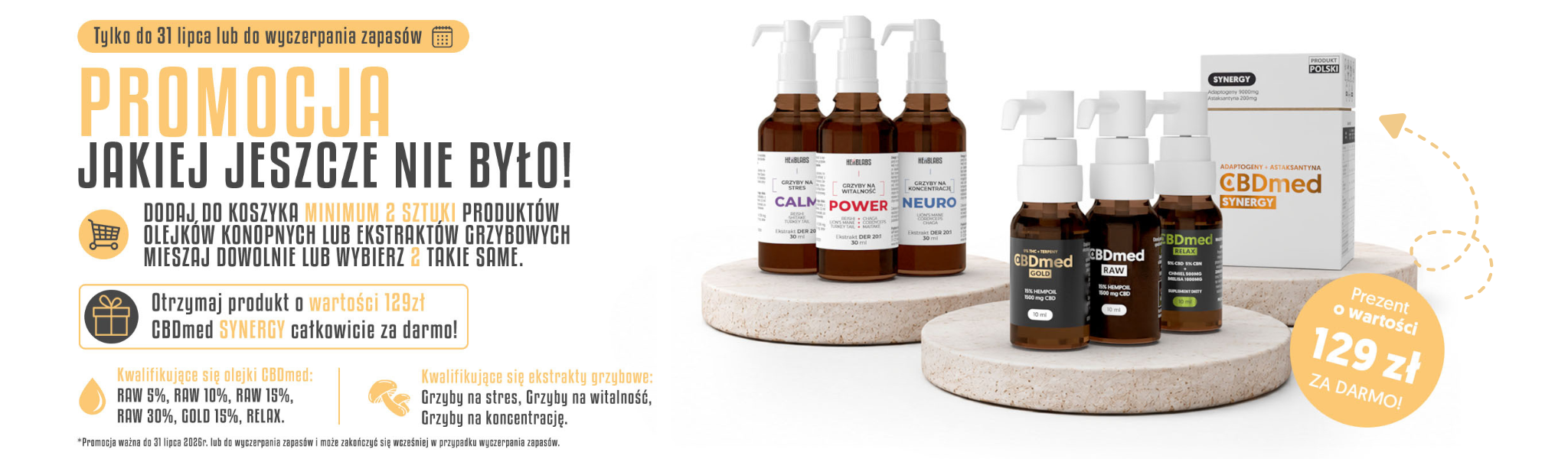 CBDmed Synergy promocja